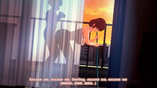 淫词艳曲 excuse me × baam#动漫#3D#抖音风